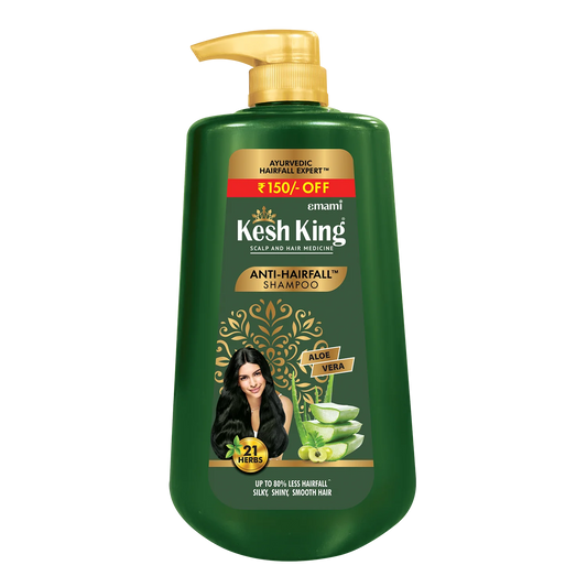 شامبو كيش كينغ الآيروفيدي المضاد لتساقط الشعر 1 لتر - Kesh King Ayurvedic Anti Hair Fall Shampoo 1L