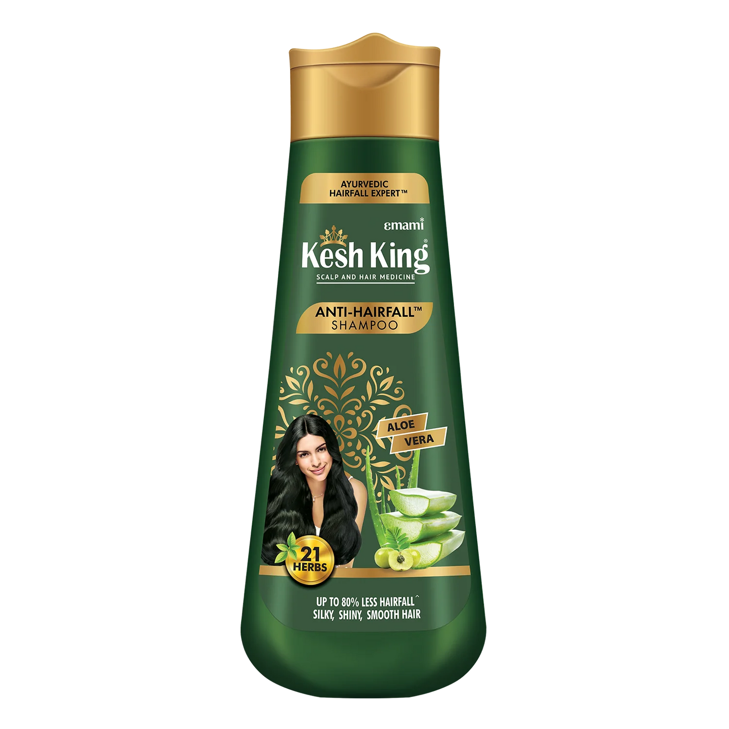 شامبو كيش كينغ الآيروفيدي المضاد لتساقط الشعر 340 مل - Kesh King Ayurvedic Anti Hair Fall Shampoo 340ml