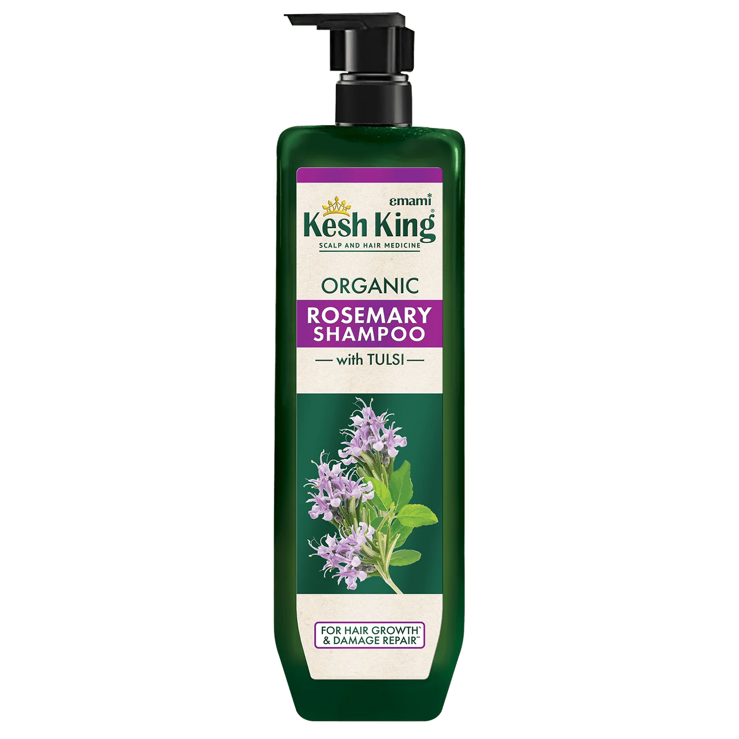 شامبو كيش كينغ العضوي بإكليل الجبل 300 مل - Kesh King Organic Rosemary Shampoo 300ml